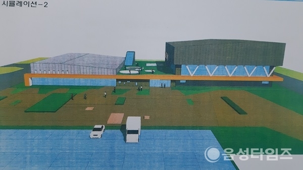 충북혁신도시 국민체육센터 건립 기본게획수립 용역 시물레이션 2 (제공=음성타임즈)