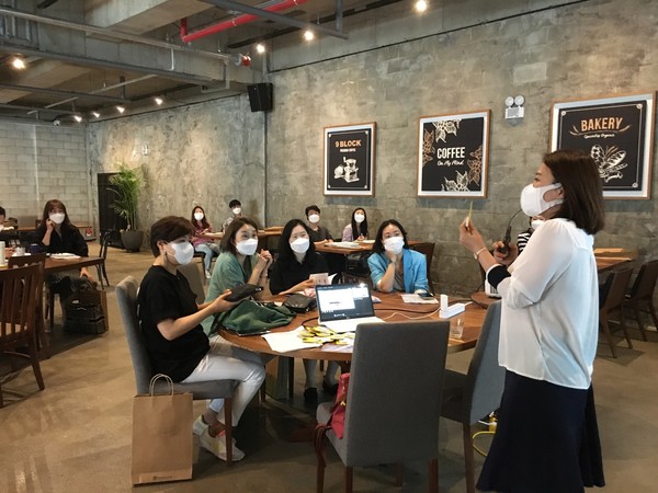 지난 12일 차별과 혐오를 주제로  ‘2021 더 나은 미래를 만드는 시민교육 프로젝트 학습’ 참여교사 사전 워크숍이 진행됐다.