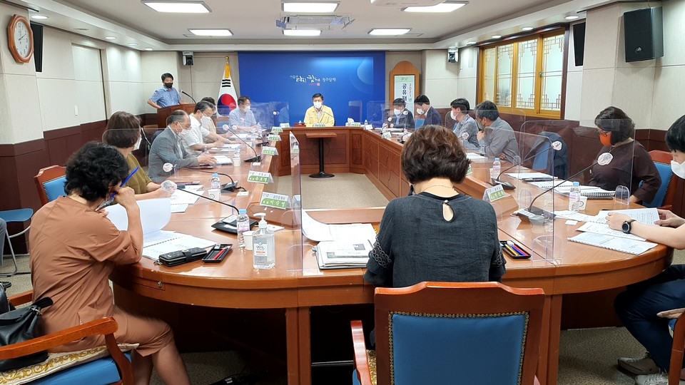 청주시는 지난 19일 2021년도 제4차 공유재산심의회를 개최했다. / 청주시