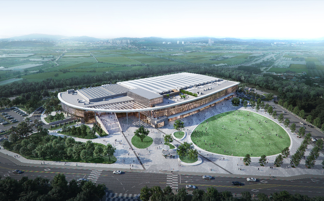 오송컨벤션센터 조감도.(충북도 제공)