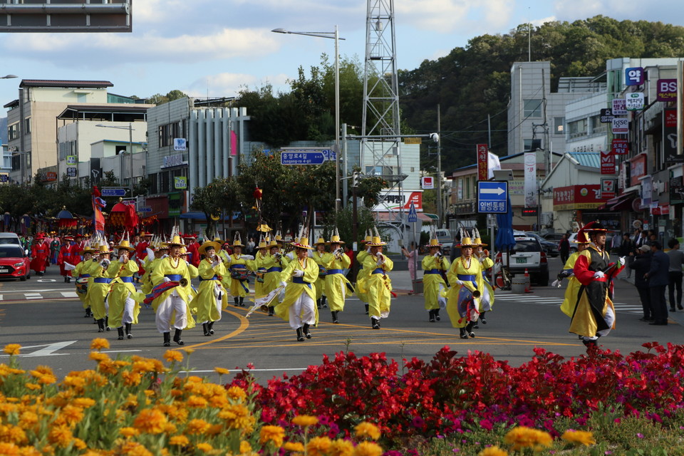 국내 유일의 전통국악축제인 영동난계국악축제 모습 / 영동군