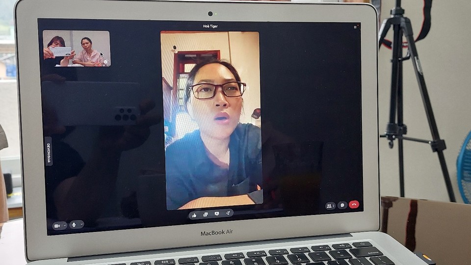 쿠안 씨의 아내