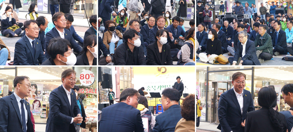 세월호 참사 10주기를 맞아 열린 ‘사회적참사 국가책임 및 오송참사 진상규명 촉구 충북기억문화제’에 22대 총선 청주권 당선자 4명이 모두 참여해 눈길을 끌었다.