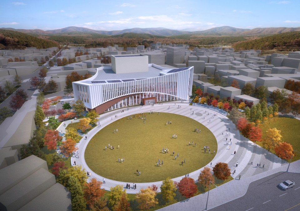 제천 예술의전당 조감도. (제천시 제공)