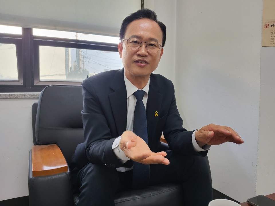 송재봉 당선인.