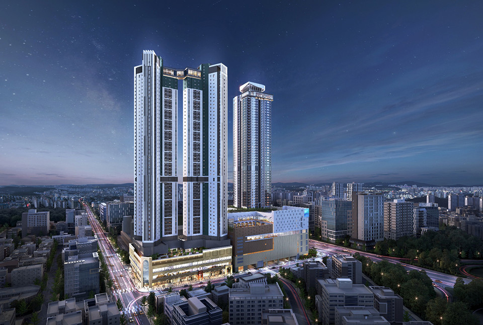 ‘힐스테이트 청주센트럴2차’ 조감도