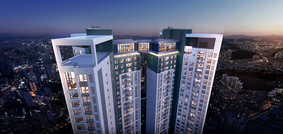 ‘힐스테이트 청주센트럴2차’ 조감도