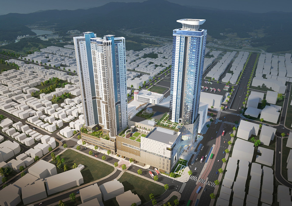 ‘힐스테이트 청주센트럴2차’ 조감도