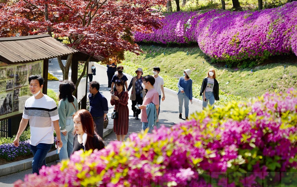 연간 5억여원을 운영비로 사용하는 진천군(군수 송기섭) 농다리와 연간 100억원을 투입하는 충북도(도지사 김영환)의 청남대의 희비가 엇갈리고 있다. 사진은 청주시 문의면 소재 청남대 전경 (사진=충청북도 제공)