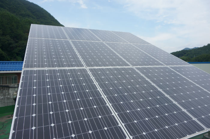 태양광 발전 시설 모습. 사진은 해당 기사와 무관함. (사진=충북인뉴스 DB) 