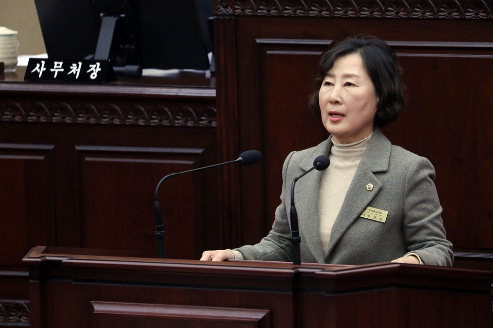 박경숙 충북도의원.