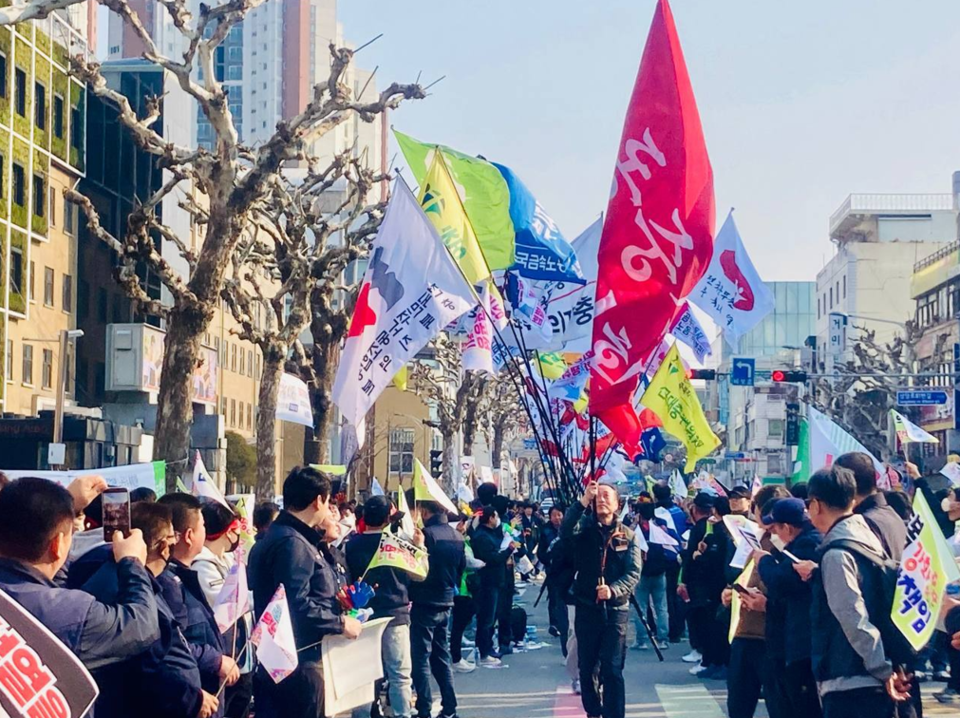 민주노총 충북지역본부 제공.