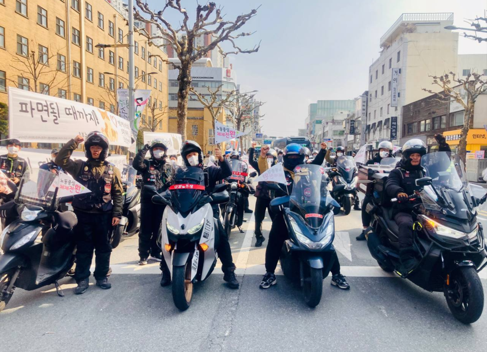 민주노총 충북지역본부 제공.