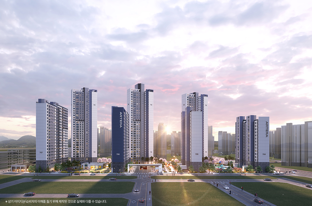 ‘청주테크노폴리스 아테라 2차’ 투시도