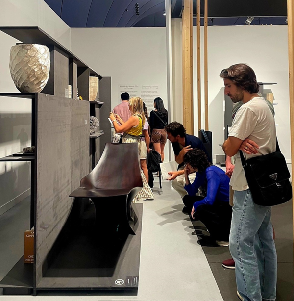 2023년에 열린 헤벨라시옹 전시 장면.(청주시 제공)