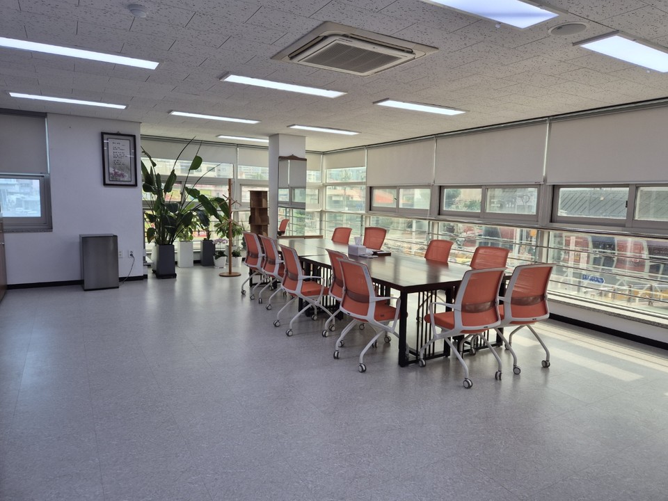 충북도립대학교 총장 집무실 내부 전경 (사진=김남균 기자)