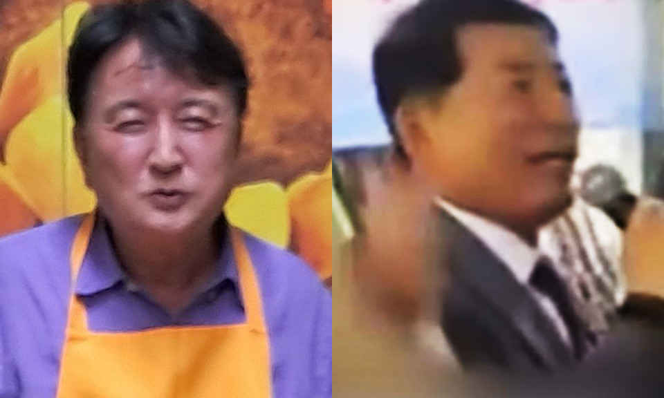 오송참사 추모기간에 술자리를 가진 김영환(왼쪽) 충북도지사와 폭우기간중 가무를 즐긴 백경현 구리시장