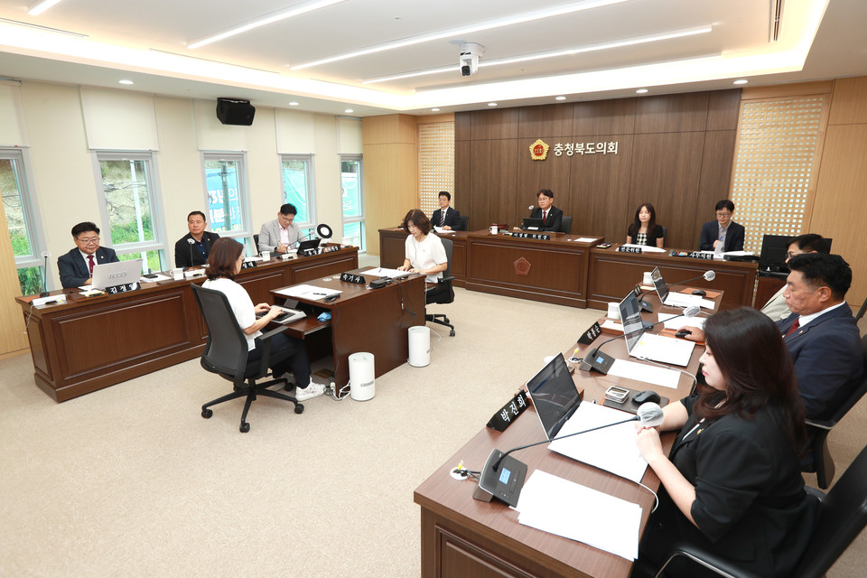 충북도의회 제공.