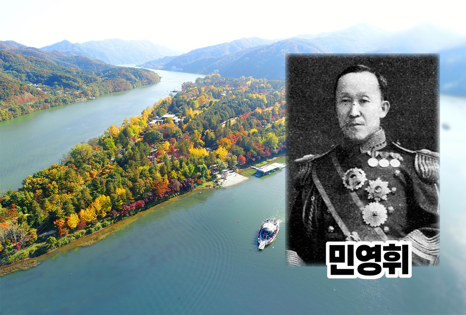 민영휘의 차명으로 신탁된 것으로 추정되는 토지에 대해 ‘조상땅 찾기’ 소송을 진행하고 있는 인물들이 국민관광지로 ‘남이섬’과 관련된 인물인 것으로 나타났다.