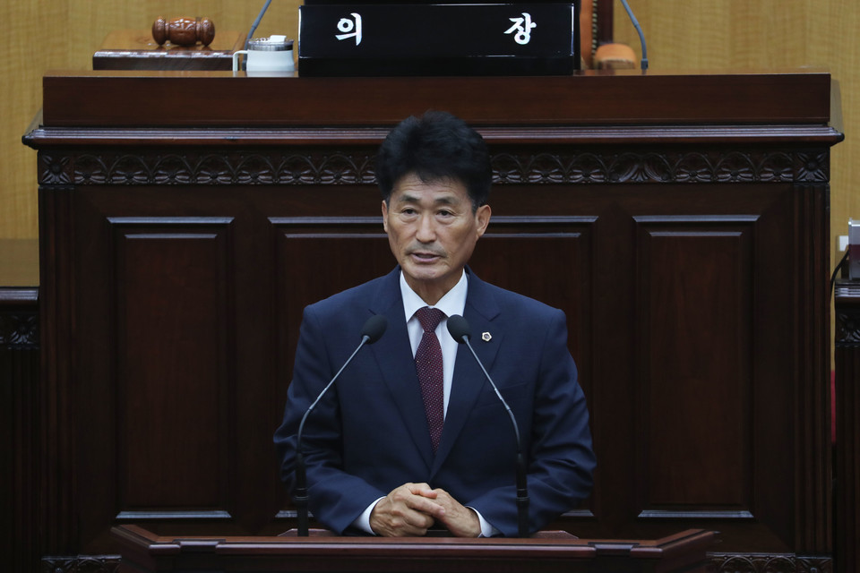 이양섭 충북도의회 의장. 충북인뉴스 DB.